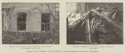 Effects of the Explosion at the Admiralty by English School