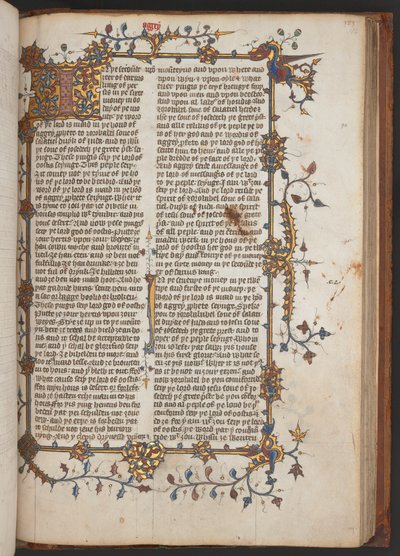 Egerton 617, Wycliffite Bible, before 1397 by English School