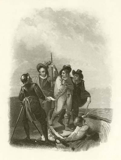 Emigration of Cromwell by English School