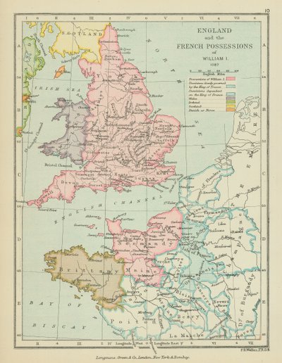 England and the French Possessions of William I by English School