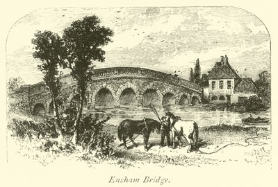 Ensham Bridge by English School