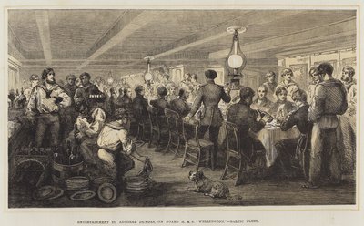 Entertainment to Admiral Dundas, on Board HMS 