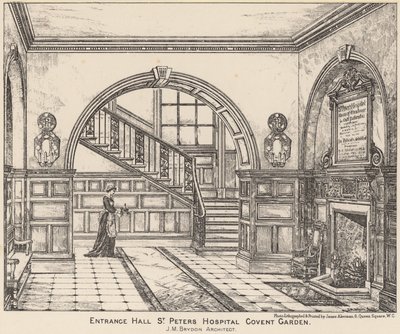 Entrance hall to St Peter
