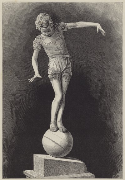 Equilibrium, from the statue by Signor Ettore Ximenes by English School