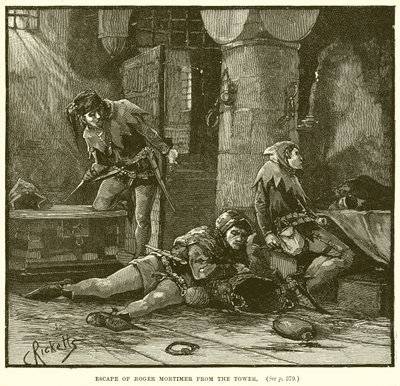 Escape of Roger Mortimer from the Tower by English School