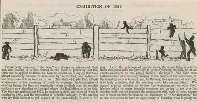 Exhibition of 1851 by English School