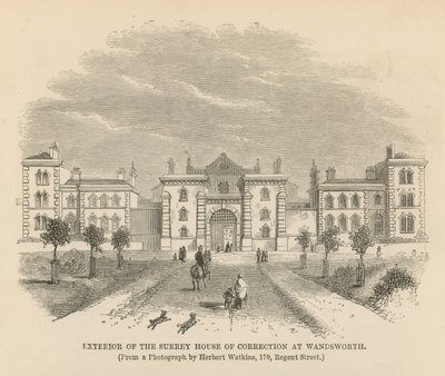 Exterior of the Surrey House of Correction by English School