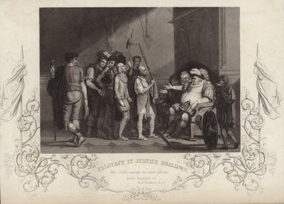 Falstaff at Justice Shallow