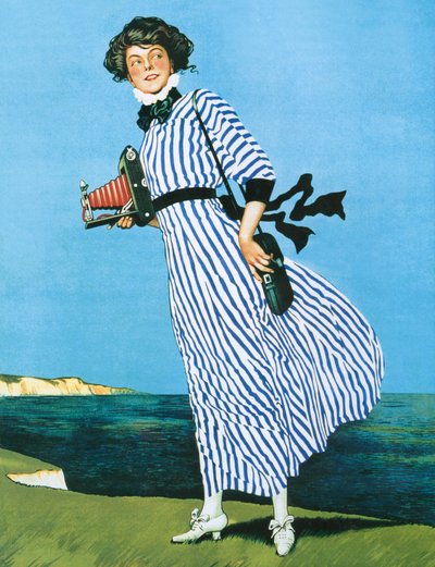 Fashion Magazine Plate by English School