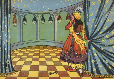Fatima Discovering the Secret of Bluebeard