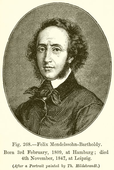Felix Mendelssohn-Bartholdy by English School