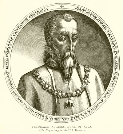 Ferdinand Alvares, Duke of Alva by English School