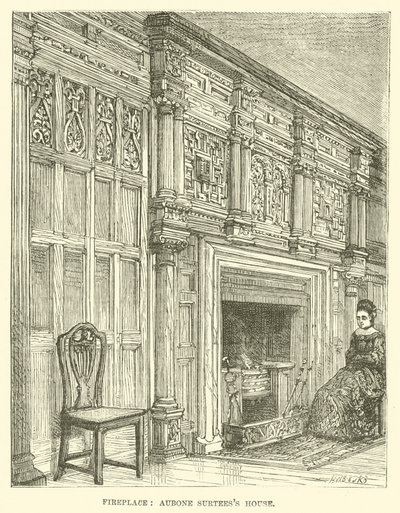 Fireplace, Aubone Surtees