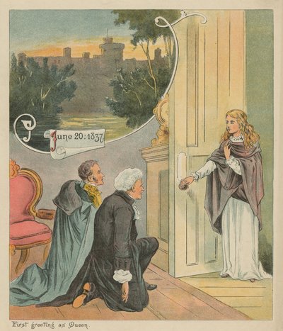 First Greeting as Queen by English School