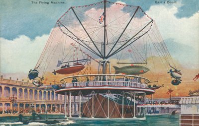 Flying Machine Amusement Ride at Earl