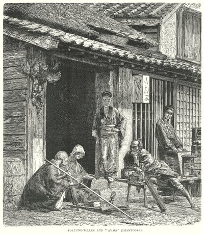 Fortune-Teller and "Amma" (Shampooer) by English School