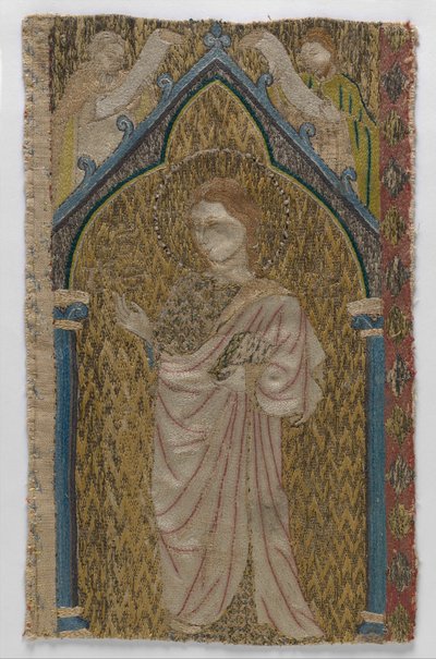 Fragment of an Orphrey by English School
