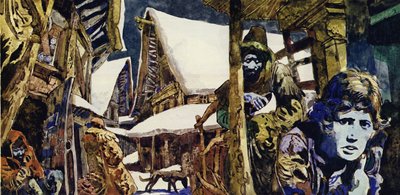 Francois Villon grew up in poverty in Paris by English School
