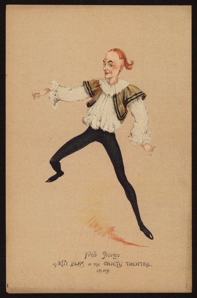 Fred Storey, English Actor and Dancer by English School