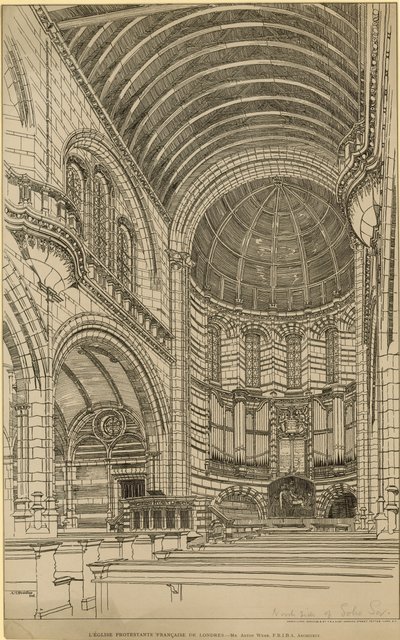 French Protestant Church of London by English School