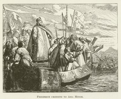 Frederick Crossing to Asia Minor by English School
