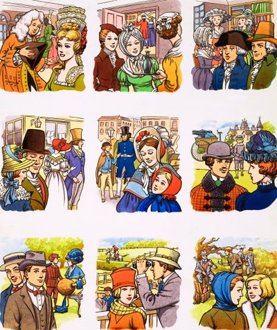 From Then Till Now: Hats and Caps by English School
