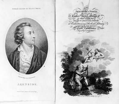 Frontispiece and Title Page for Akenside