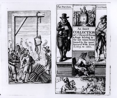 Frontispiece to An Exact Collection of Choicest Poems and Songs from 1639-1661 by English School