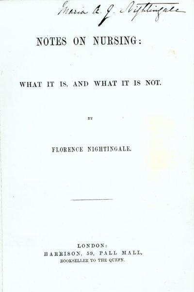 Frontispiece to Florence Nightingale