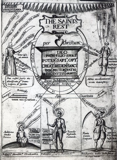 Frontispiece to The Saints Everlasting Rest by Richard Baxter, Printed in 1652 by English School
