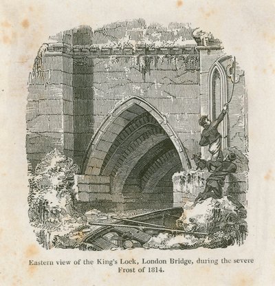 Frost Fair of 1814 by English School