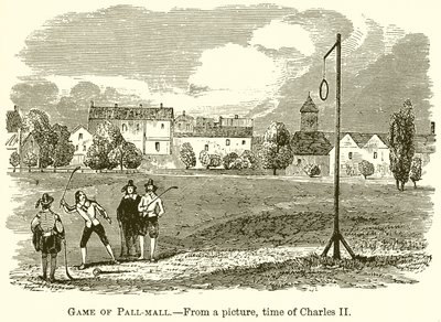 Game of Pall-Mall by English School