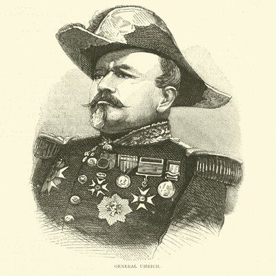 General Uhrich, September 1870 by English School