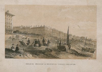 General View of Adelaide Crescent and Brunswick Terrace by English School