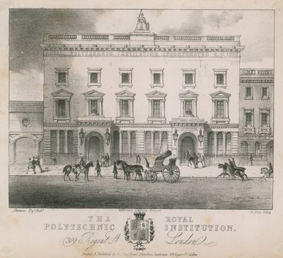 General View of the Royal Polytechnic Institute by English School