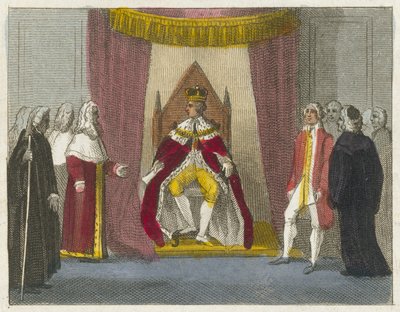 George 3rd and the Judges by English School
