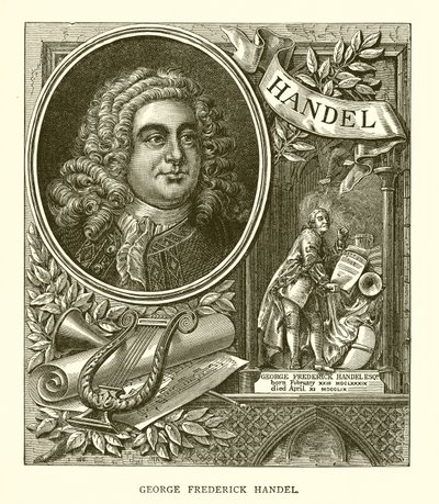 George Frederick Handel by English School