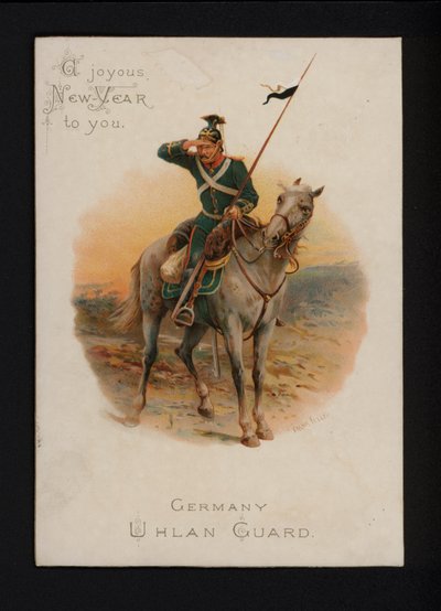 German uhlan, New Year