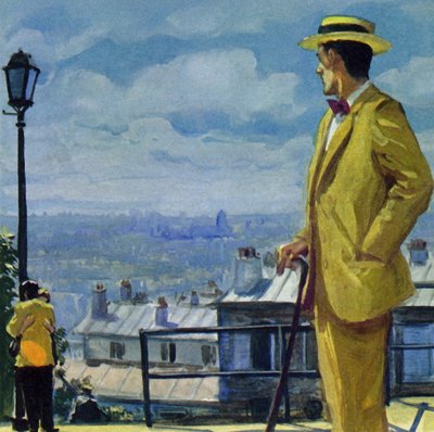 Gershwin expressed his love of the city in An American In Paris by English School