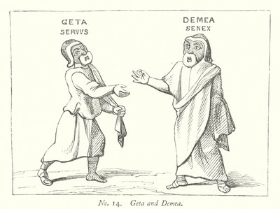 Geta and Demea by English School