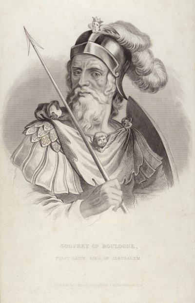 Godfrey of Boulogne by English School
