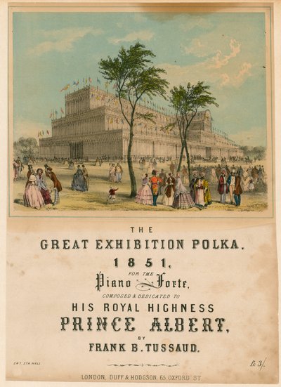 Great Exhibition Polka, 1851 by English School