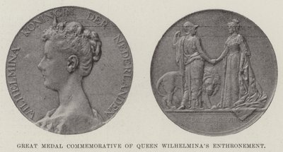 Great Medal Commemorative of Queen Wilhelmina
