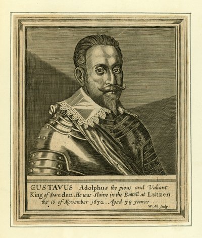 Gustavus Adolphus by English School