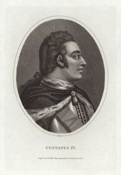 Gustavus IV by English School