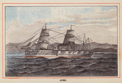 HM Indian Troop-Ship: Adem by English School