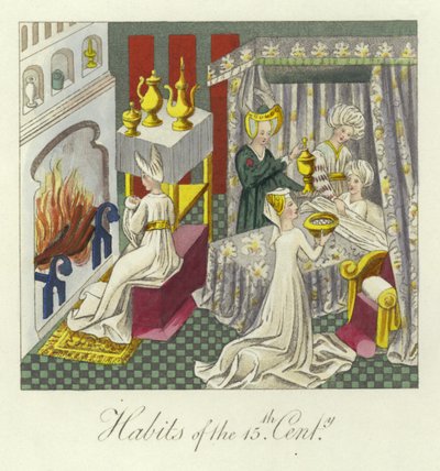 Habits of the 15th Century by English School
