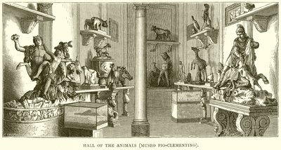 Hall of the Animals by English School