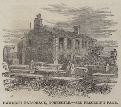 Haworth Parsonage, Yorkshire by English School