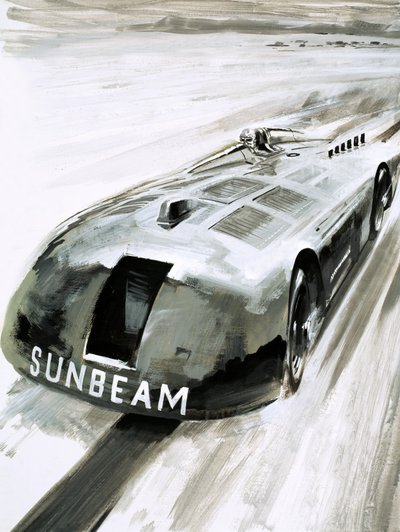 Henry Segrave was the first man to break the 200mph barrier by English School